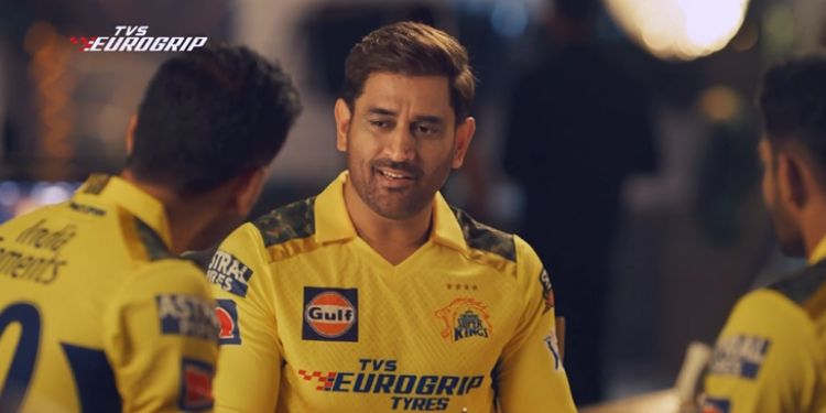TVS Eurogrip Tyres rides on MSD’s sense of humour in IPL campaign