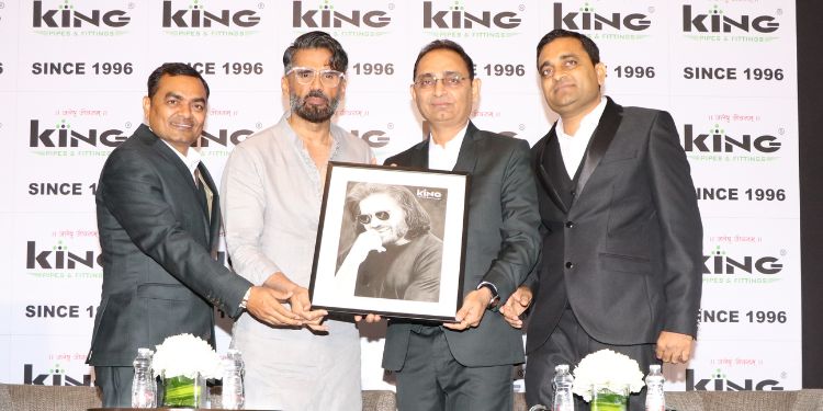 King Pipes ropes in Suniel Shetty as brand ambassador