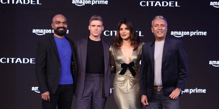 Prime Video’s Citadel kicks-off its global tour with lead cast in Mumbai