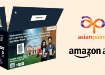 Asian Paints Joins Hands with Amazon Ads to Launch delivery boxes Advertising in India