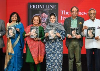 Frontline relaunches with fresh look in New Delhi