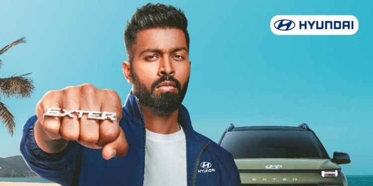 Hardik Pandya named brand ambassador for Hyundai EXTER