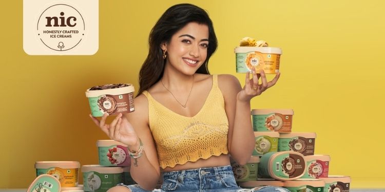 NIC Ice Creams unveils Rashmika Mandanna as brand ambassador