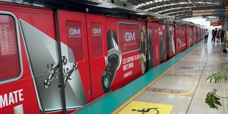 GM Modular join forces with The Brand Sigma for Kochi metro train branding