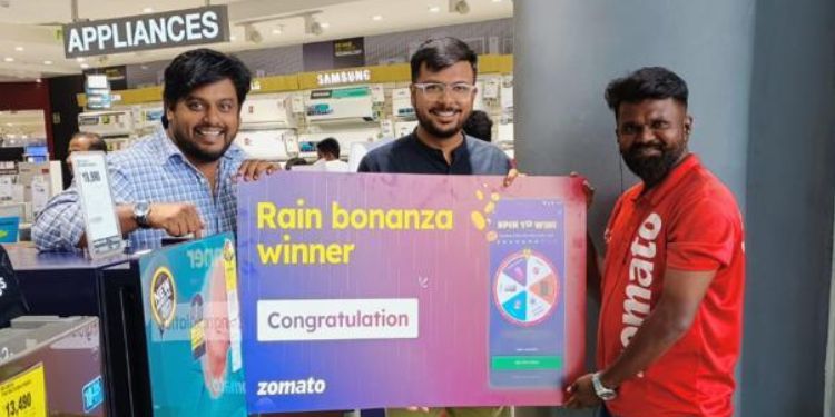 Zomato Celebrates its Exceptional Delivery Partners: Distributes ~30,000 Rewards in Less Than a Week
