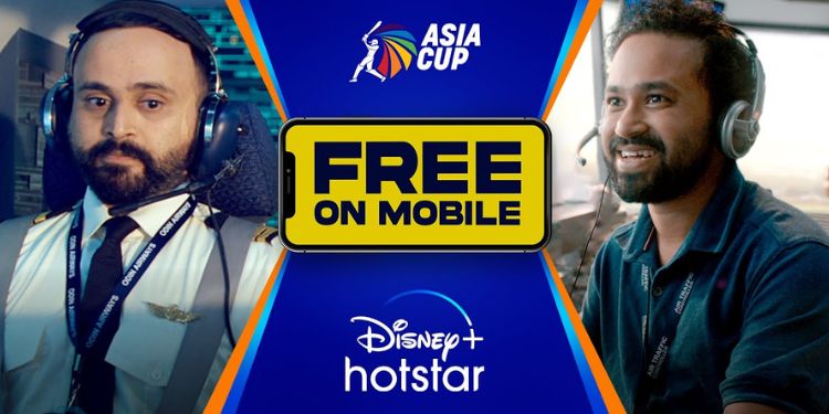 Disney+ Hotstar lands ‘free streaming of cricket on app’ message from the cockpit