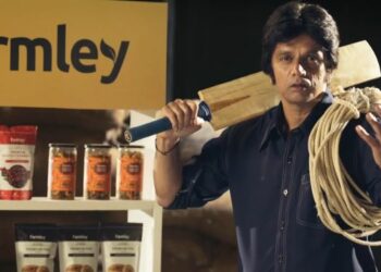 Farmley creates filmy frolic, casts ‘The Wall’ as Deewar star