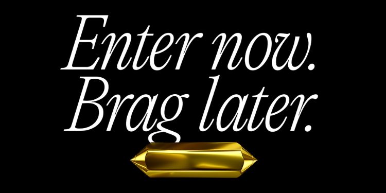 The One Show 2024 says 'Enter Now, Brag Later'