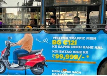 BGauss and Admatazz take over the campaign aboard Mumbai's BEST Buses