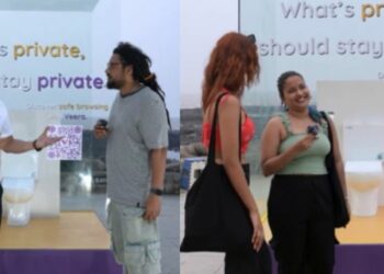 Browser Veera installs transparent toilet, underlines that ‘What's Private Should Stay Private’