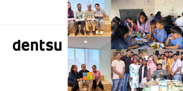 Dentsu India continues its contribution towards Social Responsibility with 'One Day for Change'