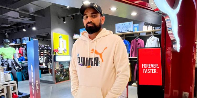 Puma picks up pace with Mohammed Shami