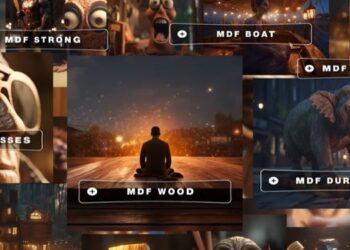 Rushil Décor essays AI generating ‘Vir’ on ‘MDF’ prompt