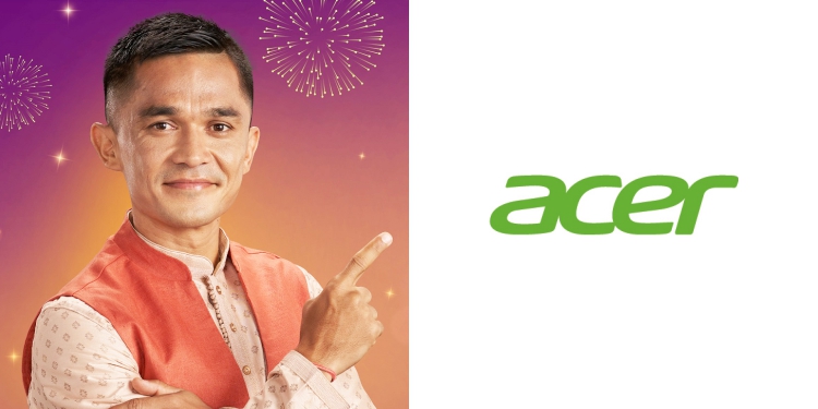 Acer India signs Sunil Chhetri as brand ambassador for festive season