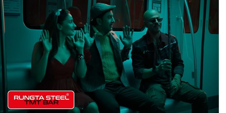 For Rungta Steel, ‘Jawan’ Shahrukh Khan interrogates Alia Bhatt, Ranbir Kapoor 