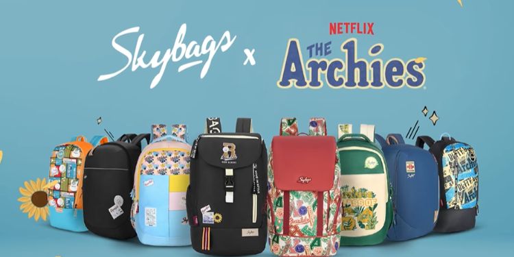 Skybags celebrates The Archies with backpack collection