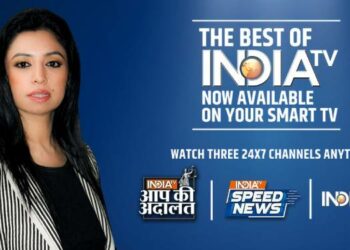 India TV delivers 25 million Ad Impressions on its CTV stream on Assembly Poll Counting Day