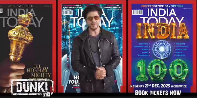India Today Collaborates with SRK’s ‘Dunki’ strategically aligned to promote a shared vision & Reinforcing the Commitment to ‘Making Sense of India’