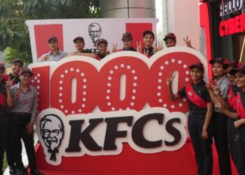 KFC opens 1000th restaurant in India, pledges to support 1000 underprivileged families with food rations