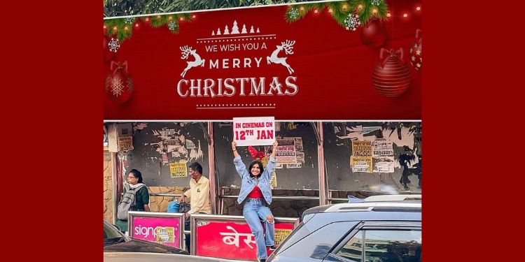 Katrina Kaif, Vijay Sethupathi stage #MerryChristmasTakeover for upcoming film