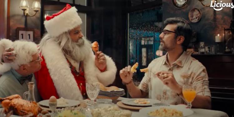 Santa drops in early for Licious’ December celebrations