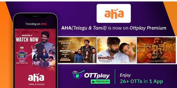 OTTplay Premium Adds More Regional Flavor with aha Telugu & Tamil, Deepening Roots in the Market