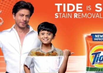 King Khan recommends new and improved Tide endorsing it as ‘Asli SRK – Stain Removal King’