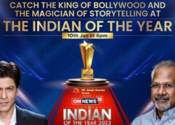 SRK, Mani Ratnam among prominent names to be at ‘CNN-News18 Indian of the Year’ awards