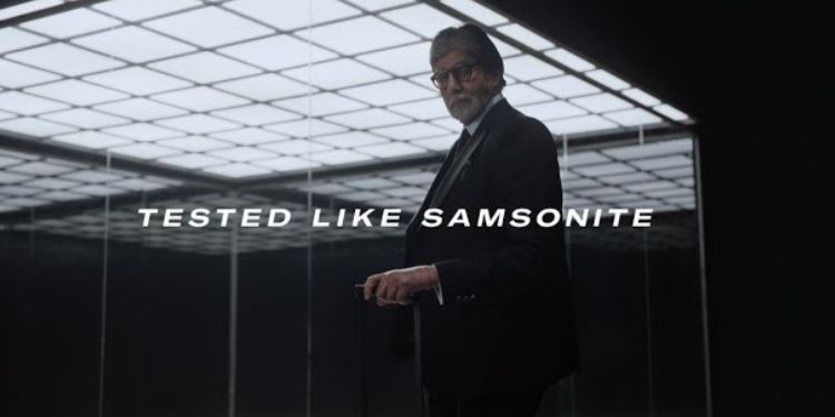 Samsonite unveils an extension of its campaign 'Tested Like Samsonite'