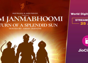 Amish Tripathi’s documentary, “Ram Janmabhoomi Temple: The Return of A Splendid Sun” to premiere on 25th January on JioCinema
