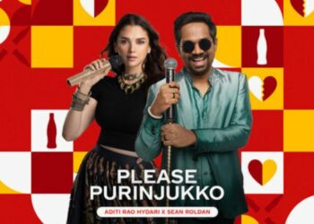 Coke Studio Tamil Season 2 drops ‘Please Purinjukko’, a unique love song featuring Aditi Rao Hydari featuring in a musical partnership with Sean Roldan