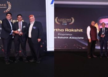 MRSI honours Partha Rakshit and Pranesh Mishra with Lifetime Achievement at Golden Key Awards 2023