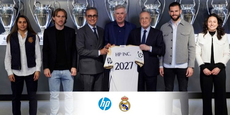 Real Madrid and HP sign multi-year technology sponsorship deal