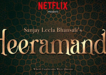 Netflix hosts a drone show to reveal the launch date for Sanjay Leela Bhansali’s series debut on 1 May 2024