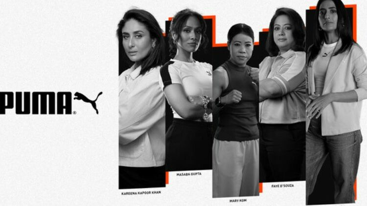 Puma looks to champion the cause of women’s cricket in the country with Kareena Kapoor Khan, Vineeta Singh, Mary Kom