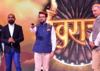 I&B Minister Anurag Singh Thakur launches first season of “Swaraj” on Amazon Prime