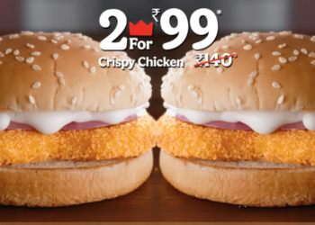 Burger King India’s campaign looks to create awareness about its 2 for Rs. 79 and Rs99 offer