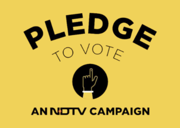 NDTV unveils Pledge to Vote Campaign