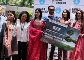 Godrej Industries Group, Bhamla Foundation initiate the campaign ‘#BhoomiNamaskar’, with a tree plantation drive