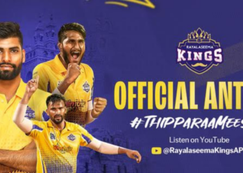 Rayalaseema Kings release new anthem “ThipparaaMeesam” ahead of APL 2024