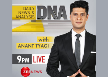 Zee News unveils new era of DNA Show with Anant Tyagi