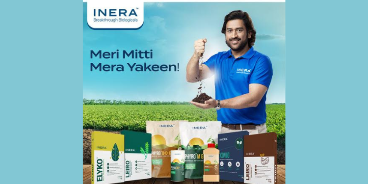Dhoni launches Brand Inera in collaboration with EGGFIRST Agency