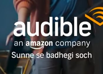 Audible’s campaign contrasts the listener’s surroundings with the worlds they imagine, highlighting the immersive nature of audio storytelling