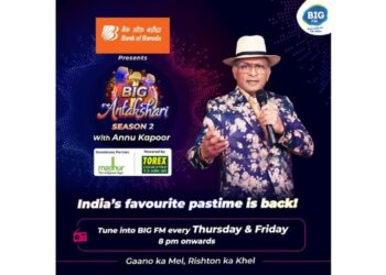 Get Ready for the Ultimate Musical Extravaganza as BIG FM returns with the Second Season of its much-awaited show BIG Antakshari with Annu Kapoor