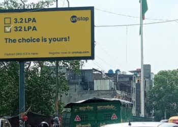 Unstop looks to to drive student participation for the Flipkart GRiD 6.0 competition through a billboard campaign in Delhi NCR