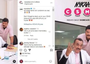 ACP Pradyuman and Daya Investigate Skin Problems in Nykaa’s Latest CSMS Campaign