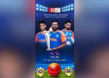 VOX India named Associate Gold Sponsor for India vs. Sri Lanka Series 2024