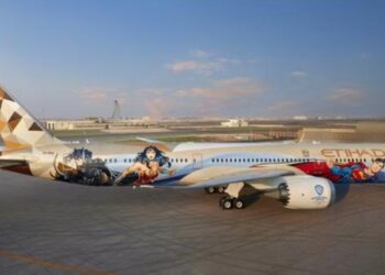 Warner Bros. World™ Yas Island, Abu Dhabi Launches its First Branded Aircraft in partnership with EtihadAirways