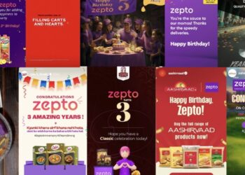 Zepto marks 3rd anniversary with tributes and giveaways.