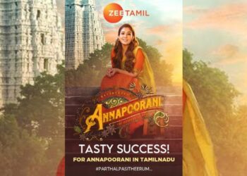 Annapoorani shines in Zee Tamil’s campaign